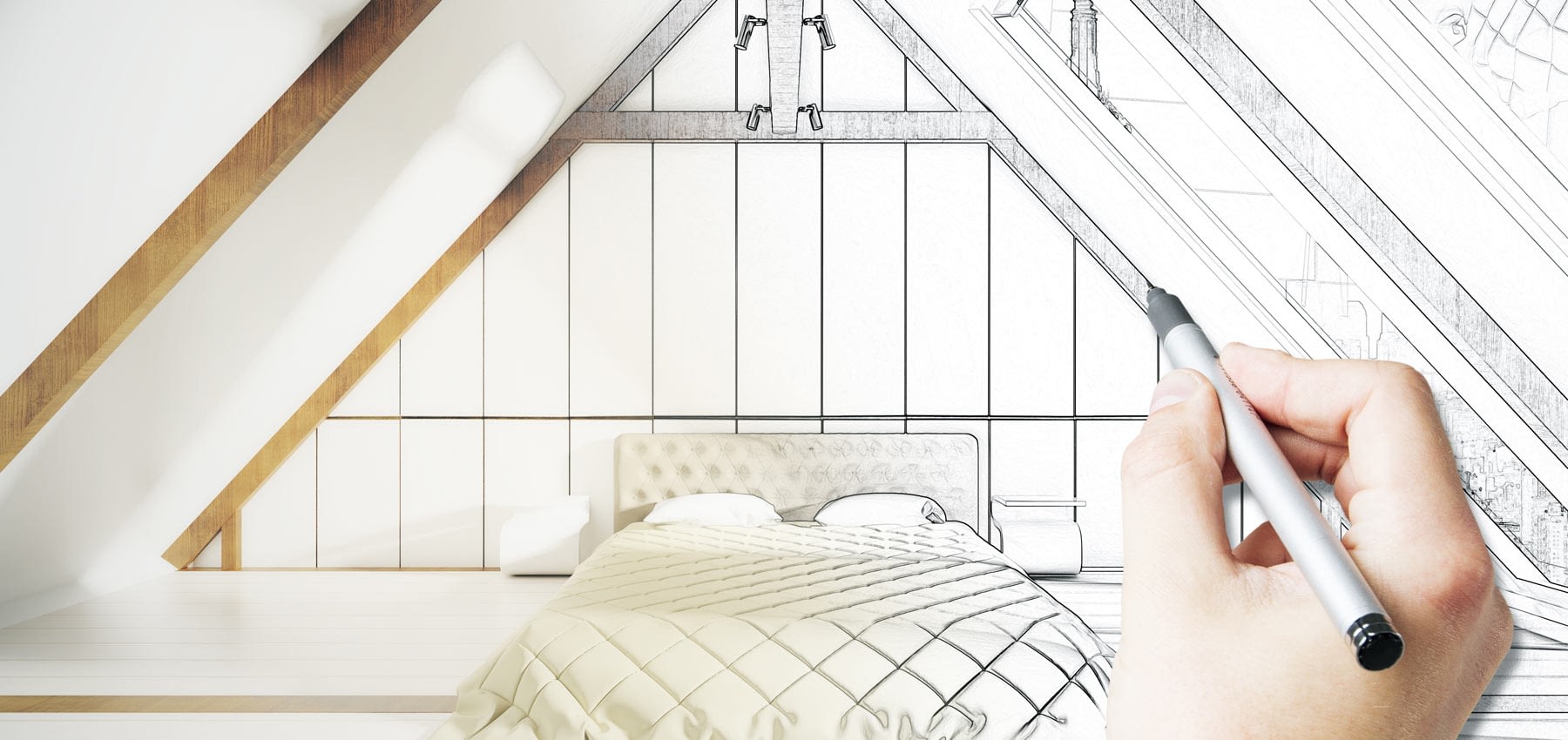 Bedroom sketch design